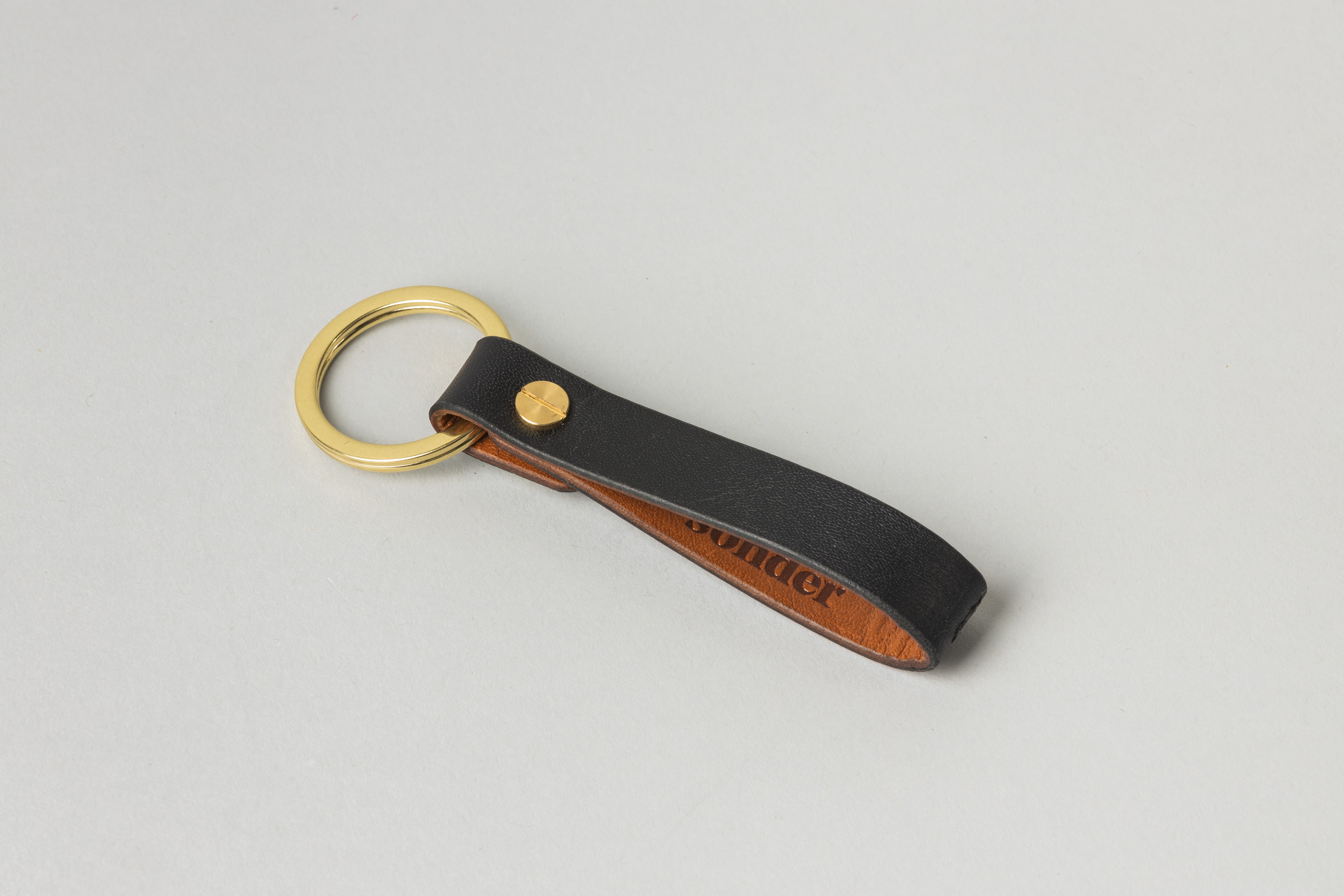 Vintage Leather Key Ring